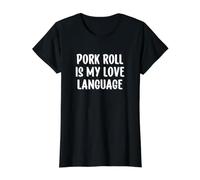 Pork Roll is My Love Language New Jersey T-Shirt Graphique avec Valeur