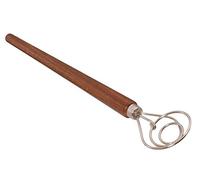 Porkert cm diam 6 teigrührer teigkneter Inoxydable avec Manche en Bois