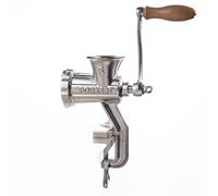 Porkert Hachoir à viande manuel, taille 5, en fonte de haute qualité, pour usage domestique, avec couteau et disque perforé Ø 4,5 mm