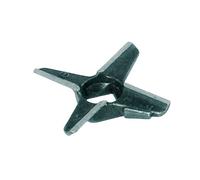 Porkert Lame de Rechange pour Hachoir à Viande n° 8 en Acier Inoxydable