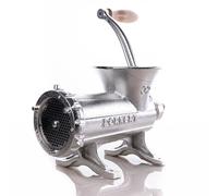 Porkert Profi Hachoir à viande manuel taille 32 en fonte de haute qualité, avec couteau et disque perforé Ø 4,5 mm