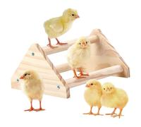 Porlo De Poulet En Bois - Cendrier De Poulet, Support En Bois De Poulet Pour Animaux De Compagnie | Jouet De Repos De Surface Lisse Pour Un Éleveur Professionnel Ou Un Amoureux Des Animaux Dom