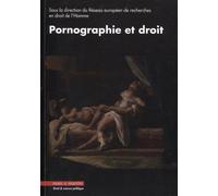 Pornographie et droit - Rerdh - Mare & Martin - broché - Etude