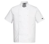 Porortwest Chefs Veste Unisexe Industrie Alimentaire Traiteur Professionnel Haut