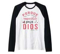 Porque Para Dios no Hay nada Imposible, Faith Cross Quotes Manche Raglan
