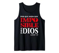 Porque Para Dios no Hay nada Imposible, Versículos bíblicos Débardeur