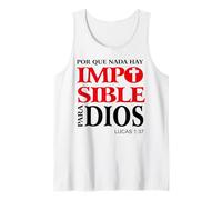 Porque Para Dios no Hay nada Imposible, Versículos bíblicos Débardeur