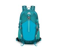 PORRASSO 25/35 L Sac à Dos Randonnée Imperméable Sac à Dos Trekking Dackpack Nylon Imperméable Durable Backpack pour Femme Homme Camping Promenades Voyage Escalade Sport Bleu A