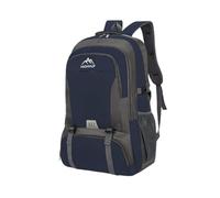 PORRASSO 55L Sac à Dos Randonnée Grand Imperméable Sac à Dos Trekking Dackpack Hiking Backpack pour Femme Homme Camping Voyage Escalade Sport Bleu Foncé