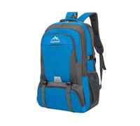 PORRASSO 55L Sac à Dos Randonnée Grand Imperméable Sac à Dos Trekking Dackpack Hiking Backpack pour Femme Homme Camping Voyage Escalade Sport Bleu