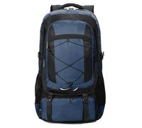 PORRASSO 75L Sac à Dos Randonnée Imperméable Sac à Dos Trekking Dackpack Hiking Backpack pour Femme Homme Camping Voyage Escalade Sport Bleu Marine