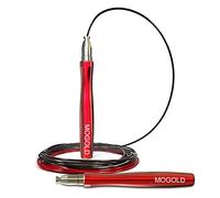 PORRASSO Corde à sauter haute vitesse réglable en longueur avec émerillon en acier Corde à sauter Pro Corde à sauter Pro Corde sauteuse Boxe Fitness Arts martiaux Kickboxing Enfants Femmes Hommes