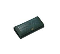 PORRASSO Femme Portefeuilles Elégant Porte-Monnaie Porte-Cartes de Crédit Multi-Compartiments Longue Portefeuille Vert