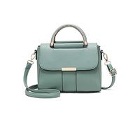 PORRASSO Femme Sac D'épaule Sac à Main de Mode Sac Bandoulière Sac de Messager en Cuir PU Joli Sac pour Datation Shopping Usage Quotidien Vert