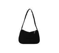 PORRASSO Fille Sac D'épaule Mode Sac à Bandoulière Sac Aisselle Femme Sacs à Main Sac Cabas pour Voyage Travail Usage Quotidien Noir A