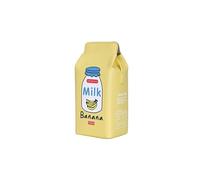PORRASSO Filles Sac à Bandoulière Créatif Sac D'épaule en Carton de Lait Sac à Main Femme Crossbody Bag avec Sangle Réglable pour Voyage Usage Quotidien Jaune