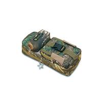 PORRASSO Grande Trousse à Crayons Étui à Crayons Portable étanche Créatif Rangement Sac Pencil Case Camouflage Plusieurs Poches pour Étudiants Garçon école - Jungle Camouflage