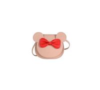 PORRASSO Mignon Bow Sac à Bandoulière Petite Fille Sac D'épaule Mini Sac à Monnaie Sac a Main Sac de Messager en Cuir PU Crossbody Bag Kaki A