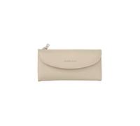 PORRASSO Portefeuille Femme Mode Porte Monnaie Cuir Longue Portefeuilles Wallet avec 11 Emplacements de Carte Blanc