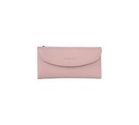 PORRASSO Portefeuille Femme Mode Porte Monnaie Cuir Longue Portefeuilles Wallet avec 11 Emplacements de Carte Rose