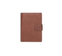 PORRASSO Portefeuille Homme Porte-Monnaie avec Protection RFID Véritable Cuir Wallet Porte-Cartes de Crédit Portefeuille avec 11 Emplacements pour Cartes Café B
