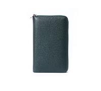 PORRASSO Portefeuille Passeport de Voyage avec Blocage RFID Familial Pochette Passeport Cuir Porte Cartes de Crédit Organisateur de Passeport pour Femmes Vert