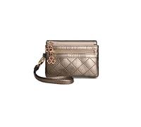 PORRASSO Portefeuilles Femme Mode Porte Monnaie PU Porte-Cartes de Crédit Portefeuille Petit Wallet Bronze