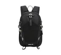 PORRASSO Sac à dos de randonnée imperméable de 25 l avec bande réfléchissante en tissu Oxford durable pour homme et femme camping escalade voyage extérieur, Noir , L
