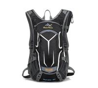 PORRASSO Sac à Dos Randonnée 19L Daypack Léger Hiking Backpack Sac à Dos D'hydratation pour Femme Homme Camping Trekking Cyclisme Escalade Sport Noir