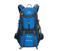 PORRASSO Sac à Dos Randonnée 50L Imperméable Sac à Dos Trekking Sac à Dos Hiking Backpack pour Femme Homme Camping Cyclisme Escalade Sport Bleu