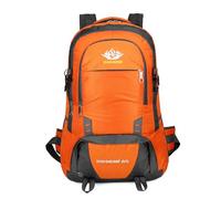 PORRASSO Sac à Dos Randonnée 60L Imperméable Sac à Dos Trekking Dackpack Hiking Backpack pour Femme Homme Camping Voyage Escalade Sport Orange