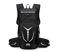 PORRASSO Sac à Dos Randonnée Imperméable Sac à Dos 20L Léger Hiking Backpack pour Femme Homme Trekking Cyclisme Escalade Sport Noir