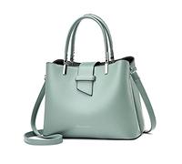 PORRASSO Sac à Main de Mode Sac Bandoulière pour Femme Sacs Poignée Supérieure Femelle PU Cuir Sac D'épaule Sac Portés Vert