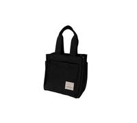 PORRASSO Sac à Main en Nylon Femmes Sac Cabas de Loisirs Fourre-Tout pour Travail Voyage Usage Quotidien Noir