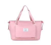 PORRASSO Sac de Voyage pour Femme Sac de Sport Grande Extensible Sac de Fitness Gym Sac à Main Travel Duffel Bag pour Natation Sport Rose