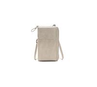 PORRASSO Téléphone Sac Bandoulière Mode Portefeuille Femmes Sac D'épaule Sac de Téléphone Gris Clair