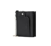 PORRASSO Véritable Cuir Portefeuille Homme Porte-Monnaie avec Protection RFID Porte-Cartes de Crédit Portefeuille avec 13 Emplacements pour Cartes Noir
