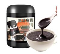 Porridge Facile,Soupe Instantanée Sésame Noir 500g, 7 Ingrédients Noirs, Cadeau Pour Parents, Bureau