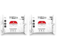 Porrini Lingettes hygiéniques pour Chien/Chat, chlorexidine (Lot de 2)