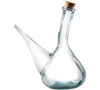 UNGROL - Porron en Verre Transparent 1L - Capacité 100 cl - Style Champêtre Rustique