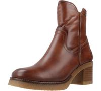 Porronet - Boots en cuir cognac à talon décroché moyen avec un bout de pied arrondi - Taille numeric_39