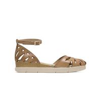 Porronet Sandales compensées en cuir taupe Carlota, Taupe, 39 EU