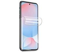 PORRVDP Lot de 2 films de protection d'écran hydrogel pour Samsung Galaxy S23 FE 5G, transparents et souples en TPU (pas en verre trempé) [HD transparent] [haute sensibilité] [compatible avec