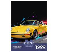 Porsche 1000 Pieces Puzzle Sport Voiture Puzzles Colour Puzzle en Papier pour La Décoration Intérieure Œuvre Artistique À Assembler Jouets Défi 70x50cm/1000pcs