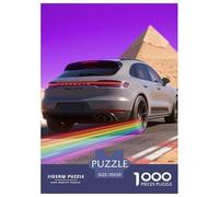 Porsche 1000 Pieces Puzzle Sport Voiture Puzzles Colour Puzzle en Papier pour La Décoration Intérieure Le Cadeau Parfait pour La Famille Et Les Amis Jeu Difficile pour Les 70x5