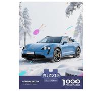 Porsche 1000 Pieces Puzzle Sport Voiture Puzzles De Couleurs pour La Décoration De La Maison Cadeau Jeu Difficile pour Les 70x50cm/1000pcs