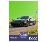 Porsche 1000 Pieces Puzzle Sport Voiture Puzzles De Couleurs pour La Décoration De La Maison Le Cadeau Parfait pour La Famille Et Les Amis Jouets Défi 70x50cm/1000pcs