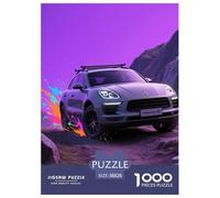 Porsche 1000 Pieces Puzzle Sport Voiture Puzzles pour AdultesJeu Familiales Cadeau Jeu Difficile pour Les 38x26cm/1000pcs