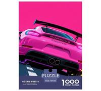 Porsche 1000 Pieces Puzzle Sport Voiture Puzzles pour AdultesJeu Familiales Œuvre Artistique À Assembler Jeu Difficile pour Les 70x50cm/1000pcs