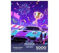 Porsche 1000 Pieces Puzzle Sport Voiture Puzzles pour AdultesJeu pour La Décoration De La Maison Le Cadeau Parfait pour La Famille Et Les Amis Jouets Défi 70x50cm/1000pcs